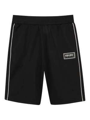 KENZO: トラウザーショーツ - ショートパンツ - 黒