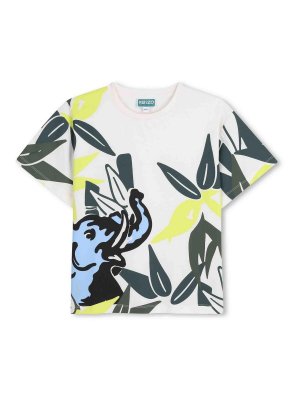 KENZO: t-shirts - T-Shirt With Print
