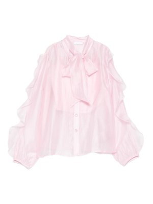 LULU BY MISS GRANT: camicie - Camicia Con Ruches