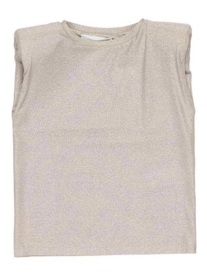 LULU BY MISS GRANT: t-shirt - T-Shirt Con Spalline