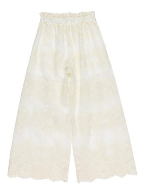 LULU BY MISS GRANT: Casual Hosen - Casual Hose - Weiß