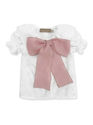 LA STUPENDERIA: camicie - Camicia Ricamata Con Fiocco
