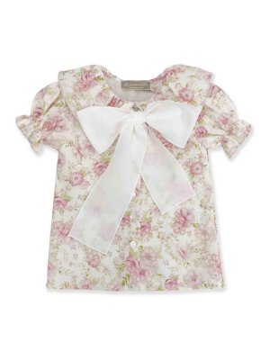 LA STUPENDERIA: camicie - Camicia Stampata Con Fiocco