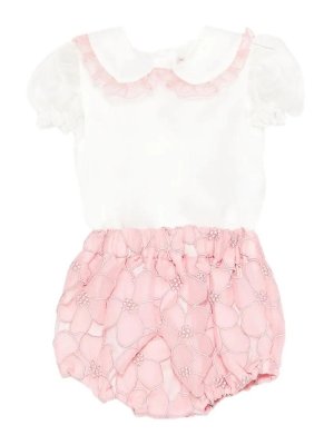 LA STUPENDERIA: jumpsuits - Suit with floral shorts