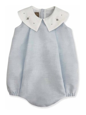 LA STUPENDERIA: jumpsuits - Romper With Wide Collar