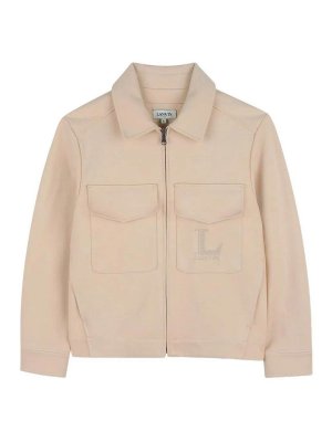 LANVIN: casual jackets - Jacket With Logo