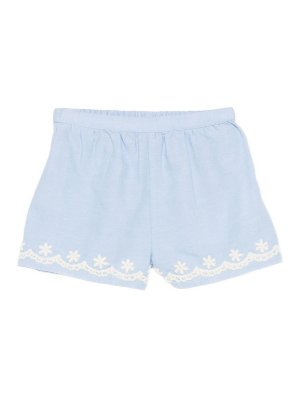 LOUISE MISHA: Trousers Shorts - Shorts With Embroidery