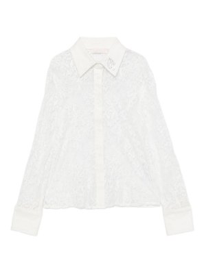 BLUMARINE: Chemises - Chemise - Blanc