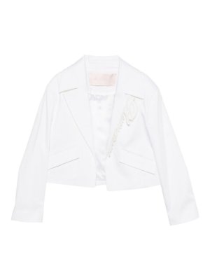 BLUMARINE: Vestes de costume - Blazer - Blanc