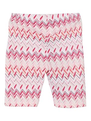 MISSONI: pantaloni shorts - Ciclista A Fantasia Zigzag
