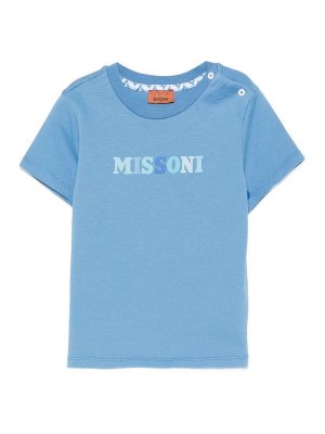 MISSONI: Tシャツ - Tシャツ - ブルー
