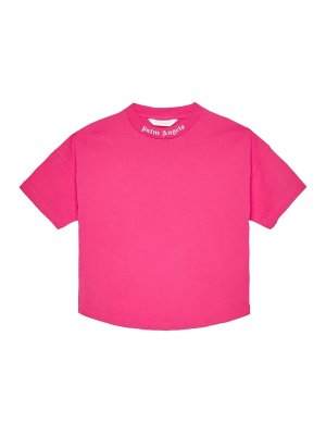 Palm Angels: Camisetas - Camiseta - Fucsia