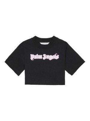 Palm Angels: T-shirts - T-Shirt - Noir