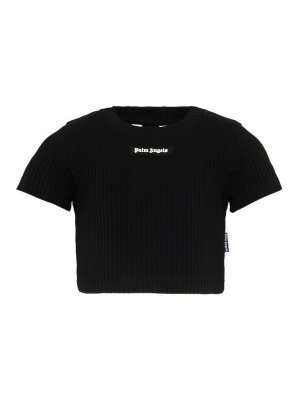 Palm Angels: T-shirts - T-Shirt - Noir