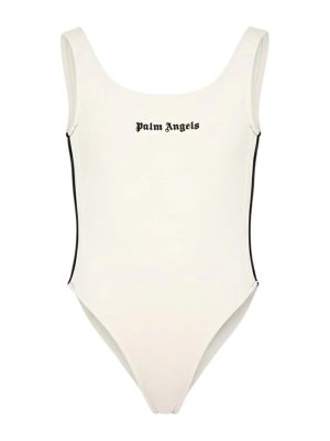 Palm Angels: Tops und Tank Tops - Top - Weiß
