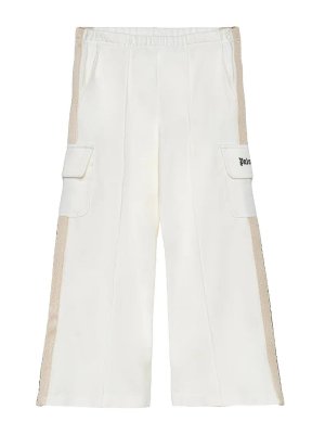 Palm Angels: Pantalones casual - Pantalón Casual - Blanco