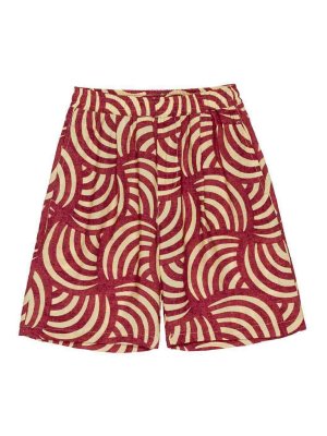 Paolo Pecora: Shorts - Shorts - Rojo