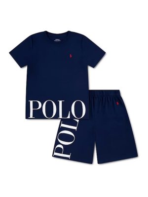 RALPH LAUREN: tute - Completo Con Stampa Logo