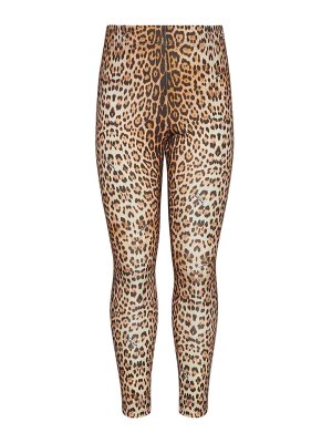 ROBERTO CAVALLI: leggings - Leggings Con Stampa