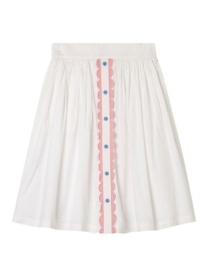 STELLA McCARTNEY: gonne al ginocchio  e longuette - Gonna Con Ricamo