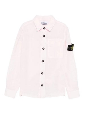 Stone Island Junior: シャツ - シャツ - ヌードカラー