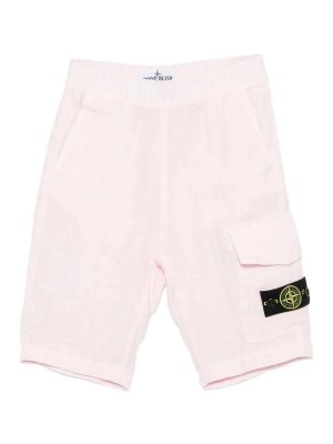 Stone Island Junior: Shorts - Short - Couleur Chair
