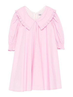 SUENOS: knee length dresses - Dress With Ruches On The Collar