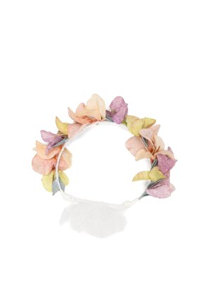 AMAYA: ヘアーアクセサリー - 花付きヘアクラウン