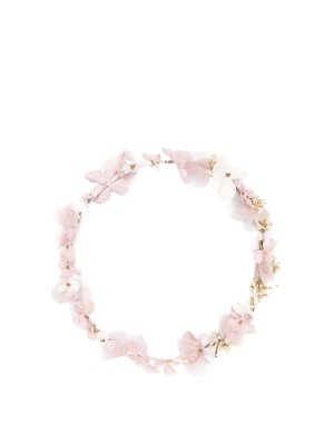 AMAYA: ヘアーアクセサリー - 花付きヘアクラウン 