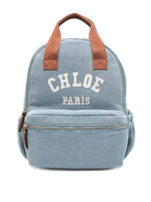 CHLOE': Mochilas - Mochila - Azul