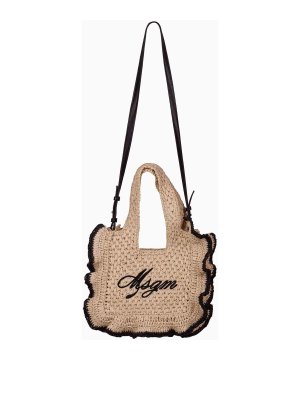 M.S.G.M. KIDS: totes bags - Bag With Ruches