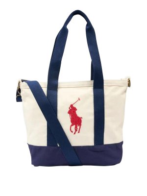 RALPH LAUREN: shopper - Borsa Con Logo