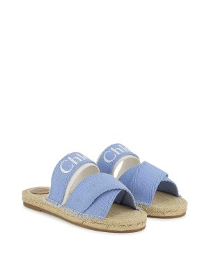 CHLOE': espadrilles - Espadrilles With Logo