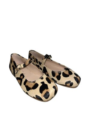 ELI 1957: flat shoes - Leopard Effect Ballerina