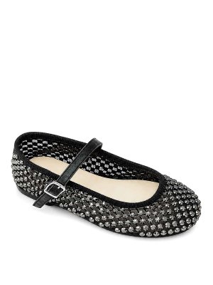 FLORENS: flat shoes - Ballerinas with Rhinestones