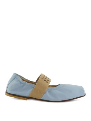 MM6 MAISON MARGIELA: ballerine - Ballerine Con Logo