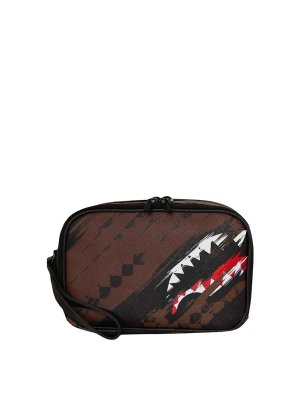 SPRAYGROUND: Cases & Covers - Smeared Grunge Toiletry Brick