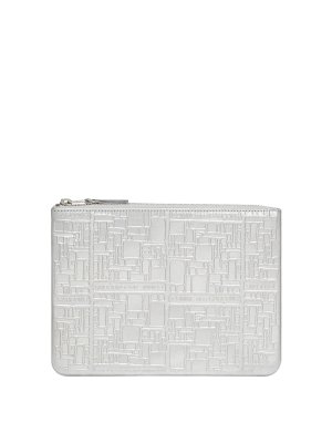 COMME DES GARCONS: Clutch - Pochette - Argent