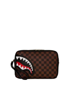 SPRAYGROUND: Cases & Covers - Sawtooth Sharks In Paris Toiletry Brick