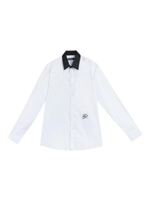 KARL LAGERFELD: Hemden - Hemd - Weiß