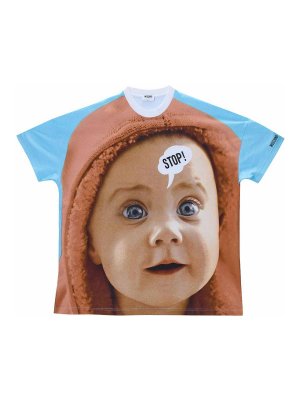 MOSCHINO: Knielange Kleider - Knielanges Kleid - Bunt