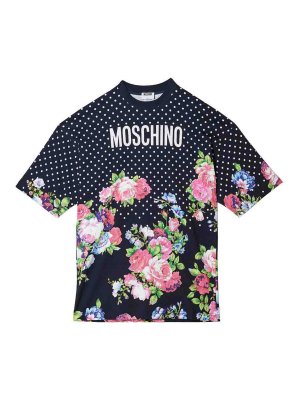MOSCHINO: T-shirts - T-Shirt - Schwarz