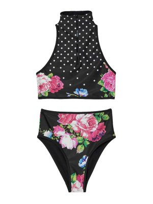 MOSCHINO: Bikini - Bikini - Schwarz