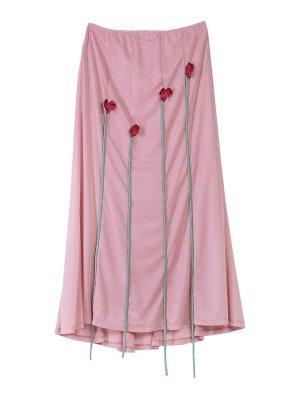 MOSCHINO: Knielange und Midi Röcke - Midirock - Rosa