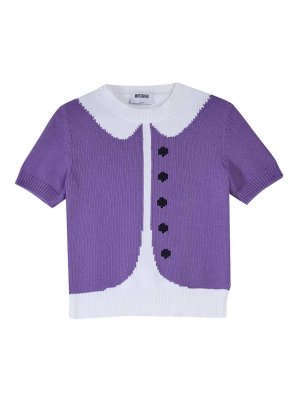 MOSCHINO: Felpe e maglie - Maglia Trompe Loeil