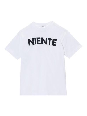 MOSCHINO: t-shirts - T-Shirt Niente