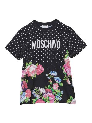 MOSCHINO: T-shirts - T-Shirt - Schwarz