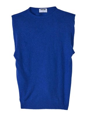 MOSCHINO: Tops und Tank Tops - Top - Blau