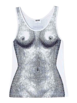 MOSCHINO: Tops und Tank Tops - Top - Bunt