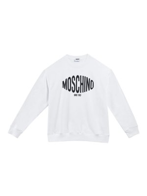 MOSCHINO: Sweatshirts & Sweaters - Sport Logo Sweatshirt